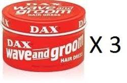 Dax Wave and Groom Hair Dress, 3.5 Ounce (Pack of 3) by DAX von DAX