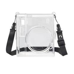 DAXXIN Mini 40 Kamera Crystal Case Klar Transparent Schultergurt Tasche Schutz Sofortbildkamera Shell Cove von DAXXIN