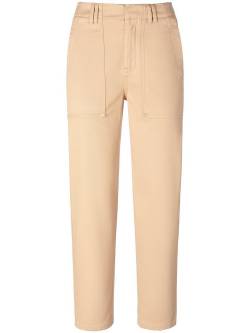 Knöchellange Feminine Fit-Hose DAY.LIKE beige von DAY.LIKE