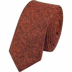 DB Dickie Bow Herren Krawatte Orange burnt orange onesize von DB Dickie Bow