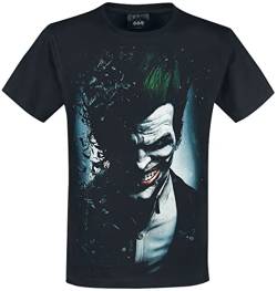 Batman The Joker Männer T-Shirt schwarz L von DC Comics