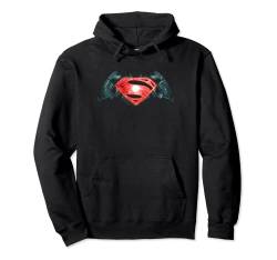 Batman v Superman Industrial Logo Pullover Hoodie von DC Comics