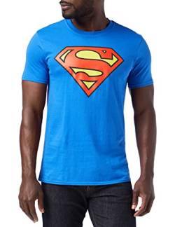 DC COMICS T-Shirt Superman Logo royalblau S von DC Comics