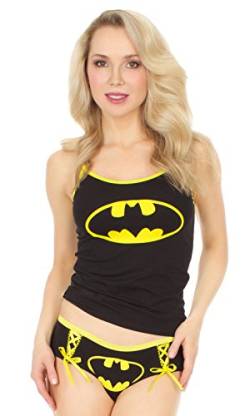 DC Comics Batman Logo Glow in the Dark Tank Top and Panties Set | M von DC Comics