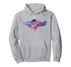 DC Comics Batman V Superman Wonder Woman Watercolour Logo 2 Pullover Hoodie von DC Comics