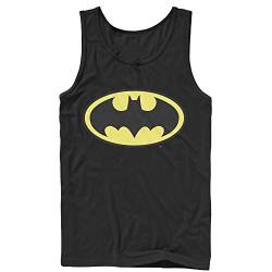 DC Comics Herren Batman Basic Logo Tank Top, schwarz, Mittel von DC Comics