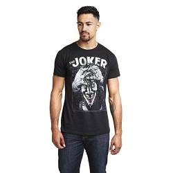 DC Comics Herren Crazed Joker T-Shirt, Schwarz (Black Blk), XX-Large von DC Comics
