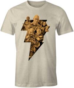 DC Comics Herren Mebladmts007 T-Shirt, Natur, XL von DC Comics