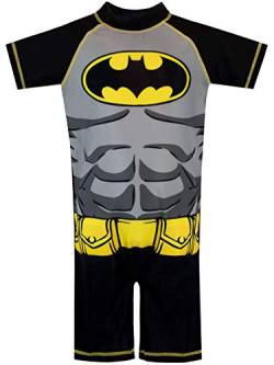 DC Comics Jungen Batman Badeanzug Schwarz 104 von DC Comics