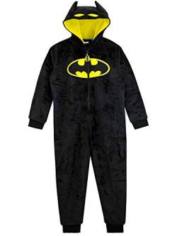 DC Comics Jungen Batman Schlafoveralls Schwarz 116 von DC Comics