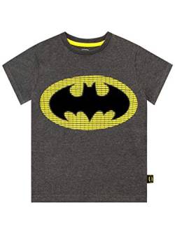 DC Comics Jungen Batman T-Shirt Grau 140 von DC Comics