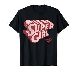 DC Comics Supergirl Retro Logo T-Shirt von DC Comics