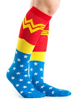 DC Comics Wonder Woman Light Blue Uniform Kniestrümpfe von DC Comics