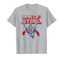 Superman Steel Retro T Shirt T-Shirt von DC Comics