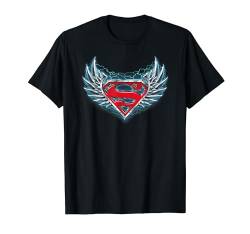 Superman Steel Wings Logo T Shirt T-Shirt von DC Comics