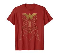 Wonder Woman Movie Armor Outline T Shirt T-Shirt von DC Comics