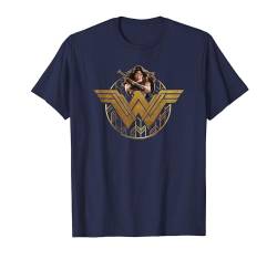 Wonder Woman Movie Power Stance and Emblem T Shirt T-Shirt von DC Comics