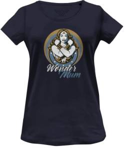 dc comics Damen Wowoots118 T-Shirt, Marineblau, Large von DC Comics