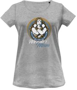 dc comics Damen Wowoots118 T-Shirt, grau meliert, Small von DC Comics