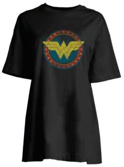 dc comics Damen Wowowoobt010 Nachthemd, Schwarz, 48 von DC Comics