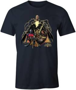 dc comics Herren Mebladmts004 T-Shirt, Marineblau, XL von DC Comics