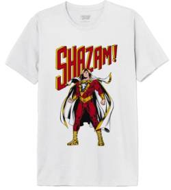 dc comics Herren meshazots003 T-Shirt, weiß, XXL von DC Comics