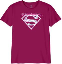 dc comics Mädchen Gisupgots002 T-Shirt, Fuchsia, 12 Jahre von DC Comics