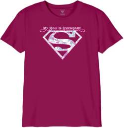 dc comics Mädchen Gisupgots002 T-Shirt, Fuchsia, 8 Jahre von DC Comics