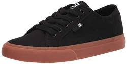 DC Herren Skateschuh, manuell, niedrig, vegan, freundlich, Schwarz/Gum, 43 EU von DC Shoes