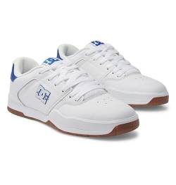 DC SHOES Herren Central Sneaker, White/Blue, 38.5 EU von DC Shoes