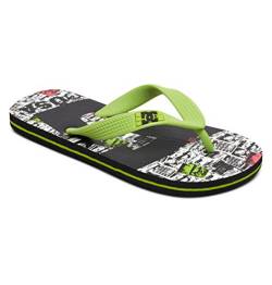 DC Shoes Baby Spray Graffik-Sandalen für Jungen Flip-Flop, BKI, 20.5 EU von DC Shoes