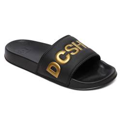 DC Shoes Damen DC Slide SE Badeschuhe, Schwarz (Black/Gold Bg3), 40.5 EU von DC Shoes