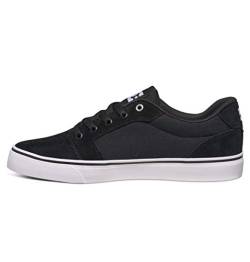 DC Shoes Herren Anvil Skateboardschuh, Black Black White, 45 EU von DC Shoes