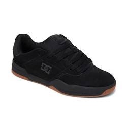 DC Shoes Herren Central - Leather Shoes Sneaker, Schwarz, 43 EU von DC Shoes