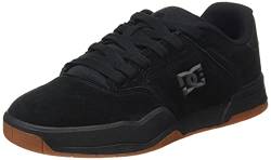 DC Shoes Herren Central - Leather Shoes Sneaker, Schwarz, 44.5 EU von DC Shoes