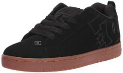 DC Shoes Herren Court Graffik Skate-Schuh, Schwarz/Gum/Schwarz, 44 EU von DC Shoes