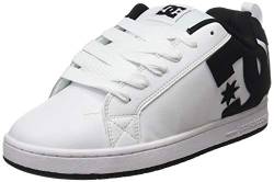 DC Shoes Herren Court Graffik Skate Shoe, White Black Black, 46 EU von DC Shoes