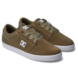 DC Shoes Herren Crisis 2 Sneaker, Olive/White, 41 EU von DC Shoes