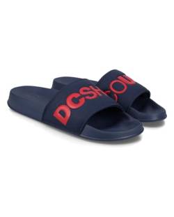 DC Shoes Herren DC Slide Badeschuhe, Blau (Navy/Red Nrd), 38 EU von DC Shoes