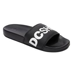 DC Shoes Herren DC Slide Badeschuhe, Schwarz (Black/White BKW), 40.5 EU von DC Shoes