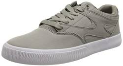 DC Shoes Herren Kalis Vulc-Leather Shoes for Men Sneaker, COOL Grey, 38.5 EU von DC Shoes