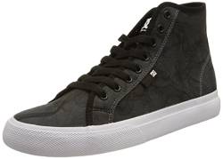 DC Shoes Herren Manual-High-Top Shoes for Men Sneaker, Dark Grey, 44 EU von DC Shoes