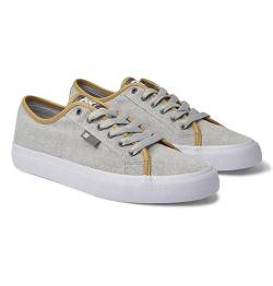 DC Shoes Herren Manual Sneaker, Grey/Light Grey, 38.5 EU von DC Shoes