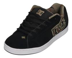 DC Shoes Herren Net Sneaker, Black/Green/Black, 42 EU von DC Shoes