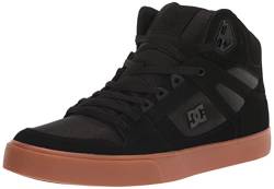 DC Shoes Herren Pure High-Top WC Skate-Schuh, Schwarz (Black/Gum), 46 EU von DC Shoes