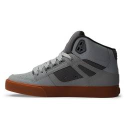 DC Shoes Herren Pure SE Sneaker, Grey/White/Grey, 38.5 EU von DC Shoes