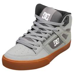 DC Shoes Herren Pure SE Sneaker, Grey/White/Grey, 40.5 EU von DC Shoes