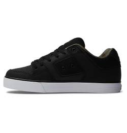 DC Shoes Herren Pure Sneaker, Black/Black/Green, 40.5 EU von DC Shoes