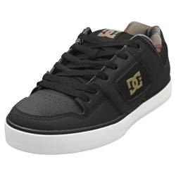 DC Shoes Herren Pure Sneaker, Black/Black/Green, 42 EU von DC Shoes