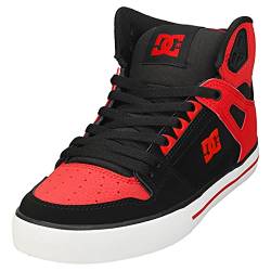 DC Shoes Herren Pure Sneaker, Fiery RED/White/Black, 42 EU von DC Shoes